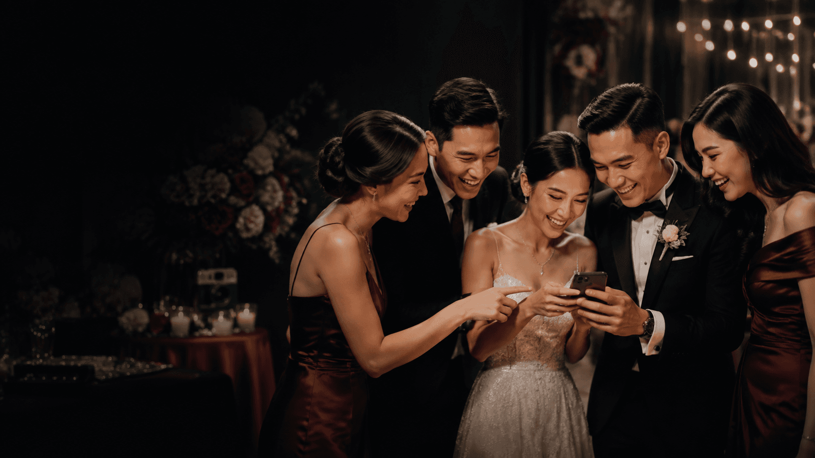 Halaman event Wedding di Momentoku